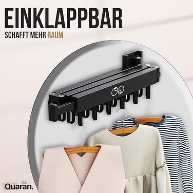 Клітка для білизни Quaran® настінна, висувна, розкладна, для дому