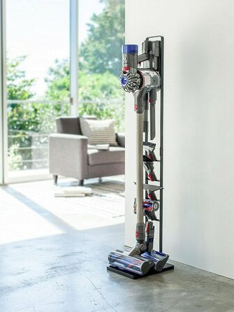 Підставка для пилососів Dyson V6, V7, V8, V10, V11, V12, V15, DC30, DC31, DC34, DC35, DC58, DC59, DC62, DC74 - аксесуар для бездротового пилососа