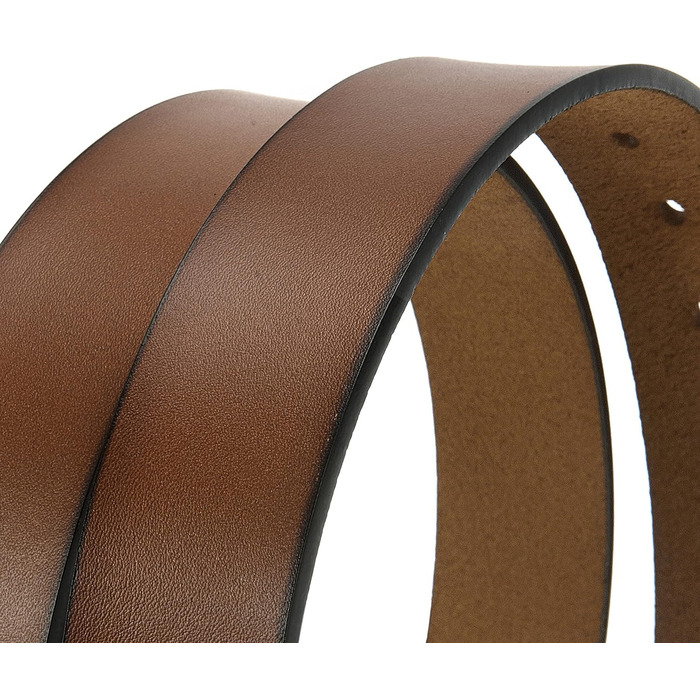 Чоловічий шкіряний ремінь CHAOREN чорного кольору, 35 мм, для джинсів, м'яка шкіра