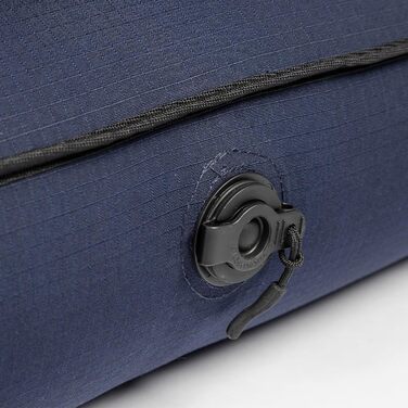 Надувний матрац для гостей Human Comfort Luftbett Chatou, 100% бавовна, блакитний