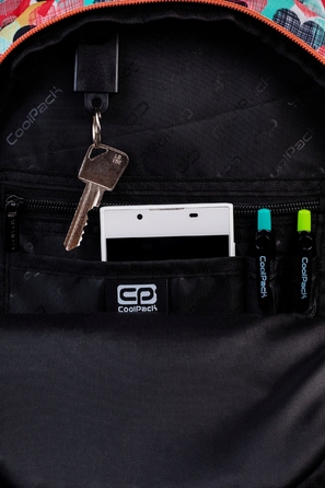 Багатофункціональний шкільний рюкзак CoolPack, багатоколірний, 21 л