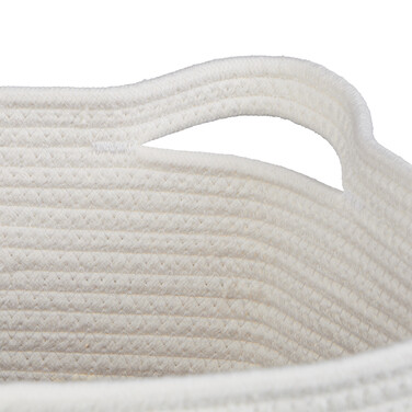 Relaxdays Cotton Storage Basket