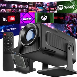 LED-проектор Opticast, HDMI, 1080p Full HD, 390 ANSI люмен, чорний