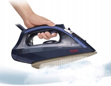 Парова праска Tefal: захист від крапель, стійка антипригарна підошва, потужність 2000 Вт