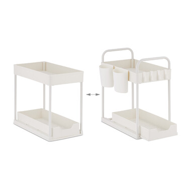 Relaxdays Extendable Under Sink Shelf