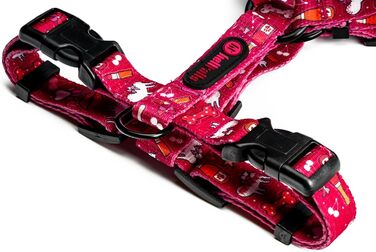 Шлейка для собак середніх порід Champagne Kiss M: регульована, не вбирає вологу, з контролем, легка