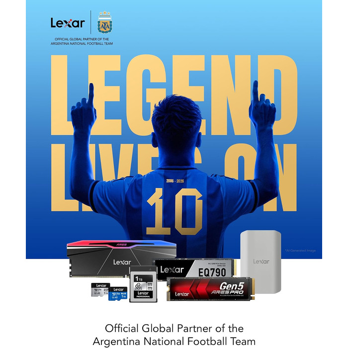Карта пам'яті MicroSDXC Lexar Blue 256GB, швидкість до 160 МБ/с, UHS-I (набір 2 шт)