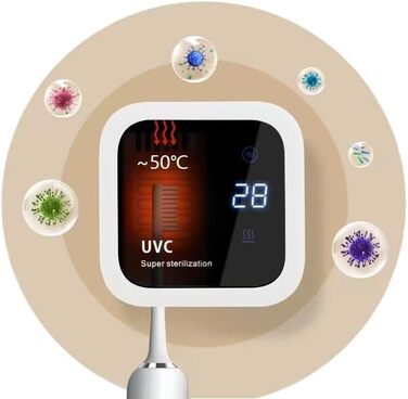 Стерилізатор зубних щіток Winnes з УФ-світлом, швидке сушіння, захист здоров'я порожнини рота для всієї родини