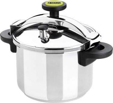 Monix Classica Pressure Cooker 8L, Stainless Steel 8 Liter