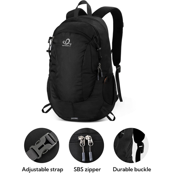 Водонепроникний туристичний рюкзак WATERFLY 30L для походів, трекінгу, подорожей, чоловічий та жіночий, міський та outdoor