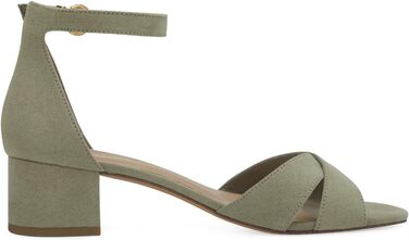 Босоніжки жіночі Tamaris Vegan Elegant (38 EU, зелений пістаціо) - Елегантні сандалії з екошкіри