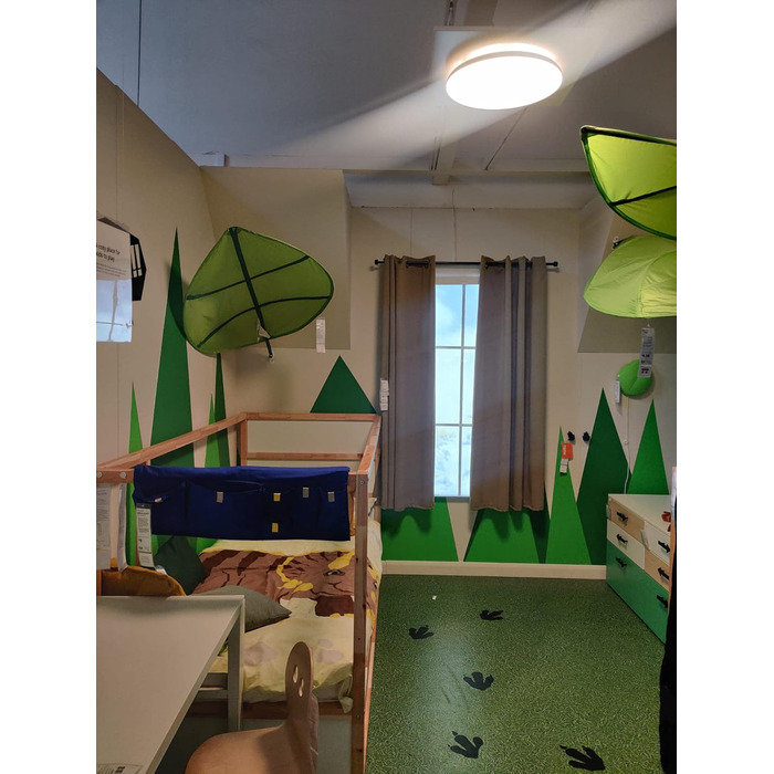 Балдахін для ліжка Ikea LÖVA, зелений, 136×90 см