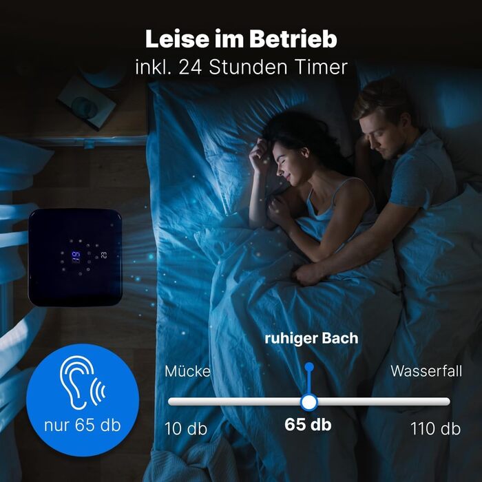 Мобільний кондиціонер Clatronic® CL 3716 з Wi-Fi | 3-в-1: охолодження, осушення, вентиляція | 9000 BTU | з випускним шлангом