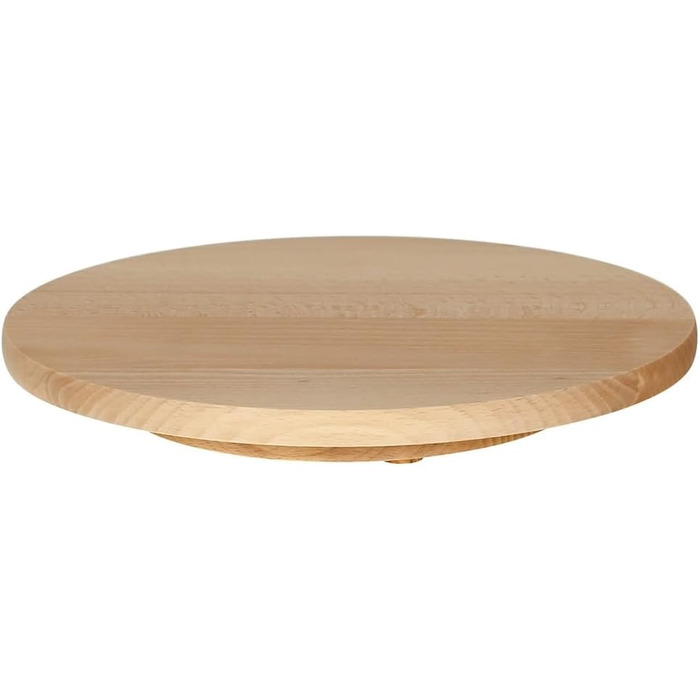 Bütic Wooden Turntable, Lazy Susan, Rotating Cabinet, Serving Tray, Item Size: 45cm Diameter