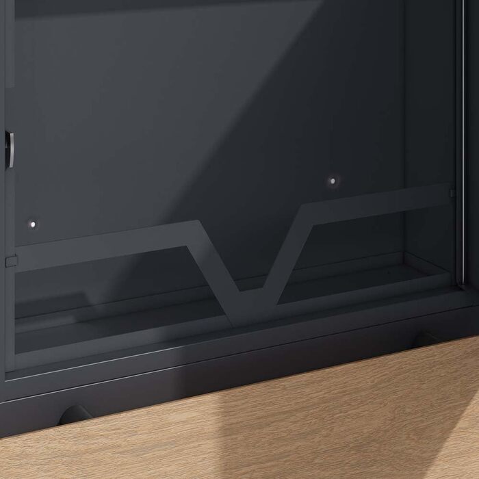 Поштова скринька настінна SCHARTEC SPB-4 світле дерево з газетницею, сучасний великий дизайн