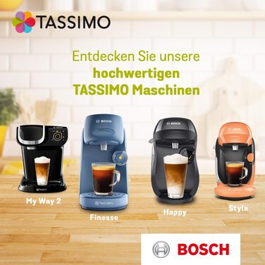 Кавові капсули Jacobs Latte Macchiato Classico для Tassimo, 40 шт (5х8 падів)