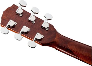 Електроакустична гітара Fender CD-60SCE Dreadnought, Махагоні, 6-струнна, з безкоштовними онлайн-уроками Fender Play, Натуральний колір