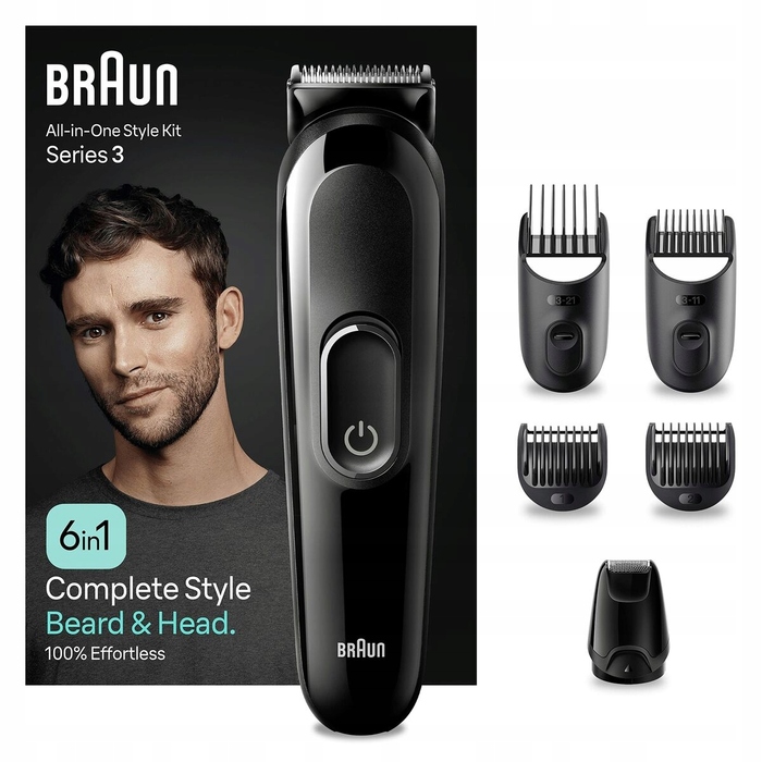 Тример Braun MGK3420 5в1 для стрижки волосся, бороди та стайлінгу
