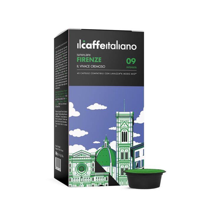 Набір кавових капсул Il Caffè Italiano Firenze, сумісні з Lavazza A Modo Mio, 120 шт по 7.5 г