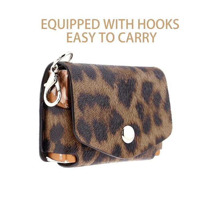 Case compatible with iQOS cigarette holder + (compatible with iluma one/compatible with iluma i one case) PU leather protective cover and accessories, cigarette case pouch.