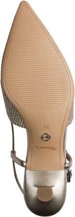 Туфлі жіночі Tamaris 1-29512-46 Pearl Glam, розмір 41 EU - слінгбеки з перламутровим блиском