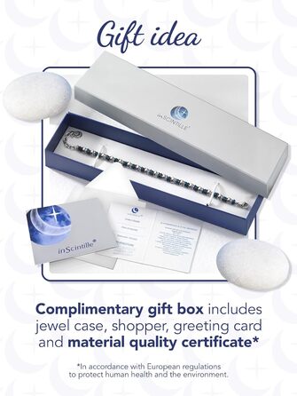 Чоловічий браслет на руці з нержавіючої сталі з шайбами та болтами, регульована довжина 18-21 см з подарунковою коробкою, блакитний