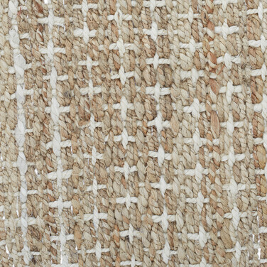 Relaxdays Jute Rug, 60x90 cm