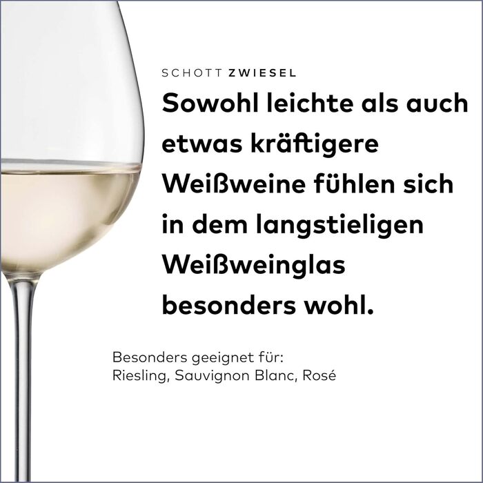 Набір келихів для вина Schott Zwiesel Allround (4 шт.), келих для червоного та білого вина, Tritan-кришталь, Made in Germany
