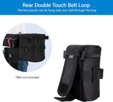 Захисний чохол для об'єктивів JJC: Canon EF 16-35mm f/4, 24-105mm f/4, RF 85mm f/2, EF 100mm f/2.8 Macro, Nikon AF-S 24-70mm f/2.8, 16-35mm f/4G, Sony FE 90mm f/2.8 Macro