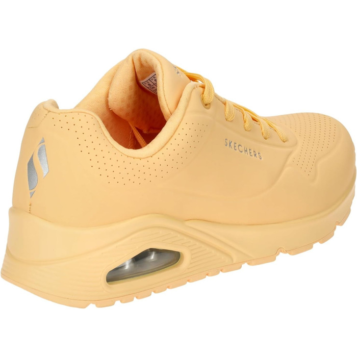 Жіночі кросівки Skechers UNO Stand On Air – Золота овечка Durabuck Mesh, 35 EU