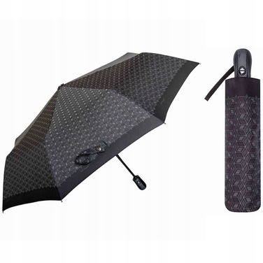 Автоматична складана парасолька F.P.Parasol з чохлом, чорна