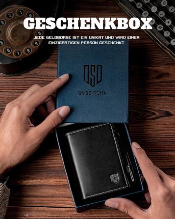 Портмоне чоловіче DODENSHA MagSnap Slim з відділенням для монет, RFID захистом, на 10+ карт, чорно-червоне (сіро-срібне)