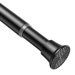 Штанга для душу AIZESI без свердління, 60-120 см, чорна, телескопічна, для вікна, шафи, ванної кімнати