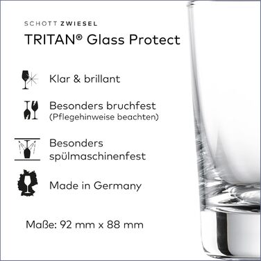 Набір келихів для віскі SCHOTT ZWIESEL Bar Special (4 шт.) з кришталю Tritan, Німеччина