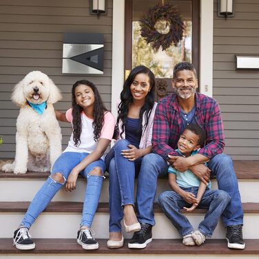 Поштова скринька Relaxdays HBT 37x37x11 см, сталь, чорний/срібний, з оглядовим вікном та замком