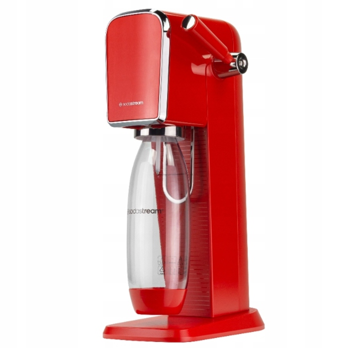 Сифонізатор для води SodaStream Art, червоний, 1 пляшка у комплекті