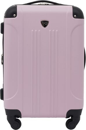 Валіза Travelers Club Chicago Hardside Spinner, розширювана, блакитно-зелений колір, 20 дюймів