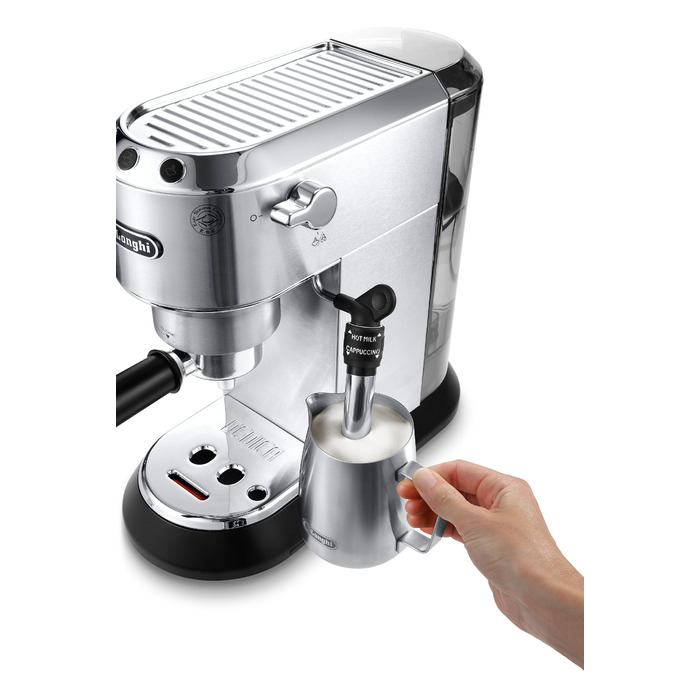 Ріжкова кавомашина De'Longhi EC 685.M, 1350 Вт, сріблястий/сірий