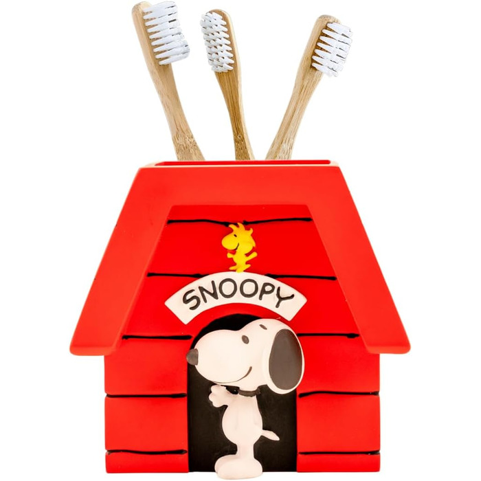 Колекційний тримач для зубних щіток Peanuts Snoopy, підставка для пензлів або ручок, офіційний ліцензійний продукт Franco