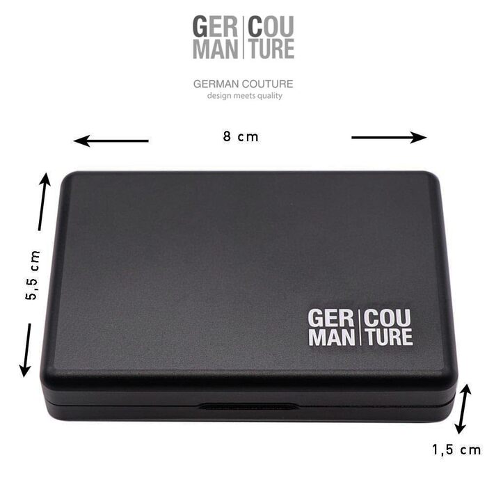 Преміум алюмінієвий футляр GC для IQOS Terea Iluma Prime/Heets One Duo 3, чорний, аксесуар-етуй для стіків