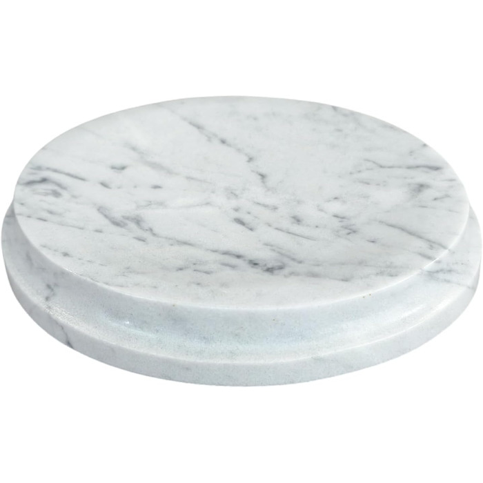 Нержавійна миска для мила Naturmarmor з темного коричневого кольору, прямокутна, 12x9 см, з натурального каменю, для душу та ванни, сучасний тримач для мила, підставка для мила, для ванної кімнати, кухні, з каменю Carrara White