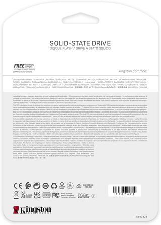 SSD Kingston KC3000 2TB PCIe 4.0 NVMe M.2 - Швидкий накопичувач для ПК та ноутбуків