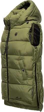 Жіноча степкова жилетка MARIKOO B898 M, оливковий колір (Dusty-Olive)