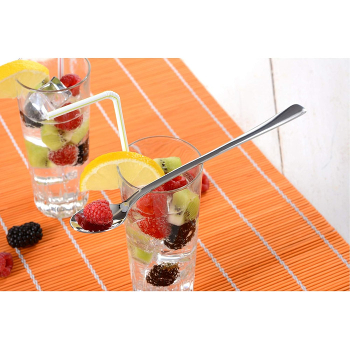 Набір з 6 ложок для лонгдрінків GRÄWE® Würzburg, 22 см, нержавіюча сталь