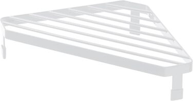 YAMAZAKI 2748 Tower Storage for the Kitchen Area, Minimalist Design, Steel, White, 22 x 22 x 5 cm (LxBxH)
