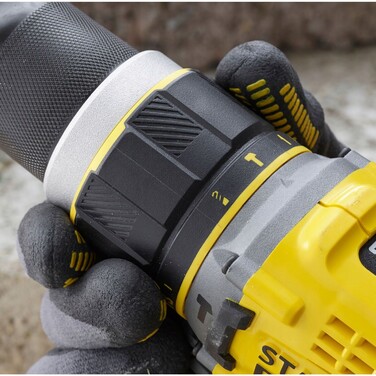 Ударний дриль-шурупокрут Stanley FatMax v20 SFMCD721M2K 18V (2x 4.0Аг) у кейсі