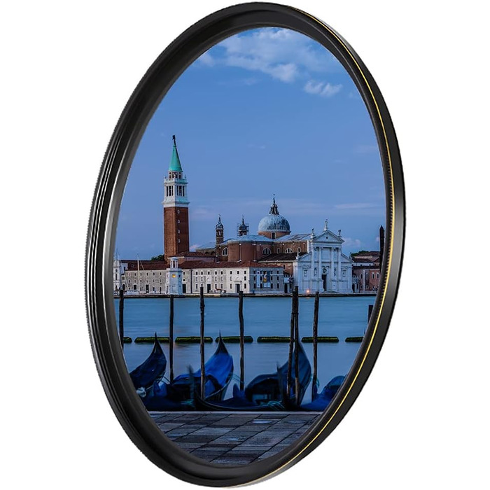 Фільтр поляризаційний круговий Haida 52mm CPL з золотим кільцем - об'єктив для фотографії