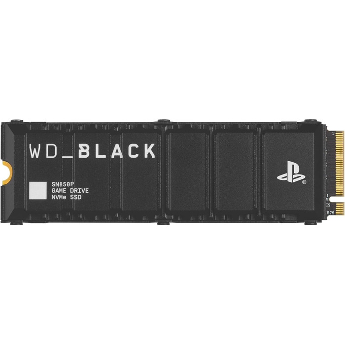 SSD накопичувач WD Black SN850P 2TB NVMe PCIe Gen4 для PS5, M.2 2280