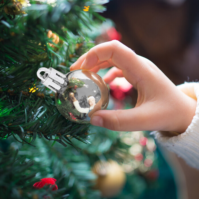 Relaxdays Set of 96 Christmas Baubles