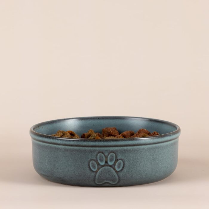 Миска для собак Mason Cash Reactive Paw, 18 см, 950 мл, для середніх та великих собак, кераміка, безпечна для миття в посудомийній машині та заморожування